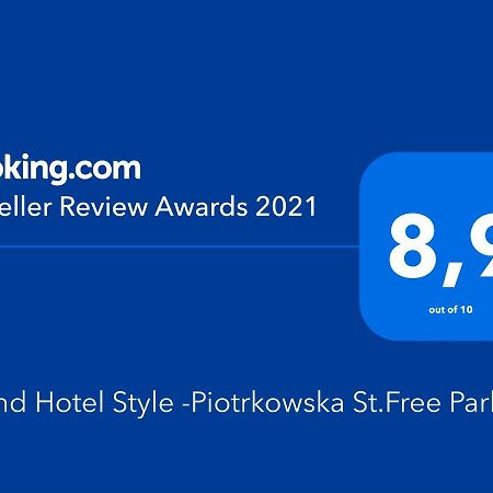 Grand Luxuryb&B -Piotrkowska St Free Parking Лодзь Экстерьер фото